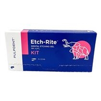 Pulpdent - Etch-Rite 4x1.2mL Syringe W/ Tips