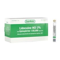 Septodont - Cook-Waite Lidocaine HCl 2% & 1:50,000 Epinephrine Injection