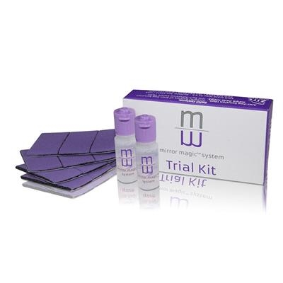 Zirc - Mirror Magic Anti-fog System Trail Kit (2-6ml bottles & Wipes)