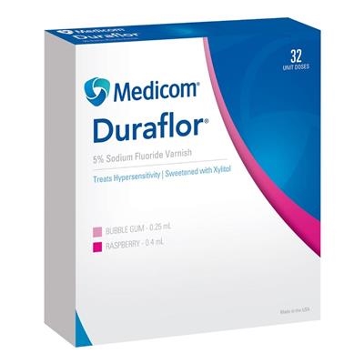 Medicom - Duraflor Varnish .25mL 32/Pack