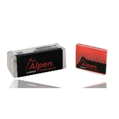 Coltene - Alpen Friction Grip Carbide Burs-Round End Cross Cut Fissure 100/Pack