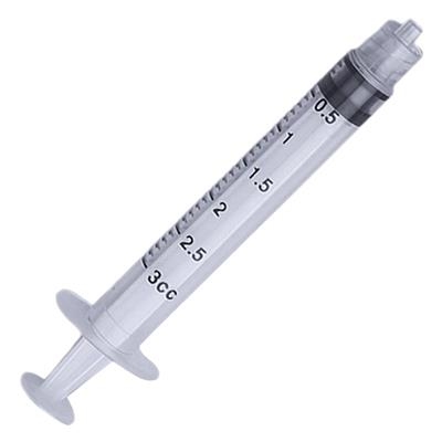 Plasdent - Luer Lock Endo Syringes 3cc