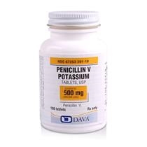 Dava Pharmaceutical - Penicillin VK 500Mg 100/Pack