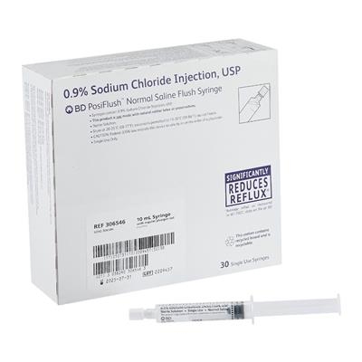 Bd - Sodium Chloride .9% Saline Prefilled Syringe 10cc