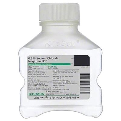 B Braun - Sodium Chloride .9% 500mL Bottle