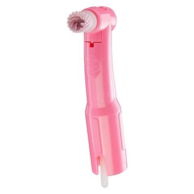 Young - Elite Contra Pink Disposable Prophy Angle 1200/Box