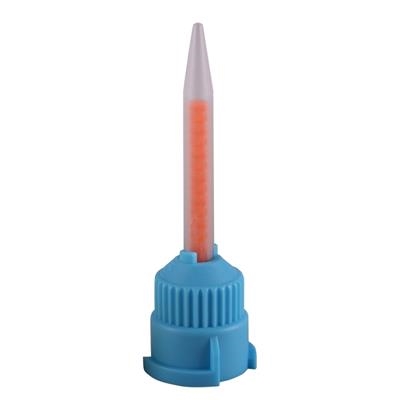 Dental City - T- Style Mixing Tips C&B Blue/Orange 10:1 25/Bag