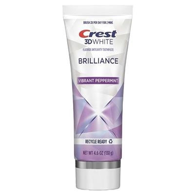 Procter & Gamble - Crest 3D White Brilliance Whitening Toothpaste Full Size