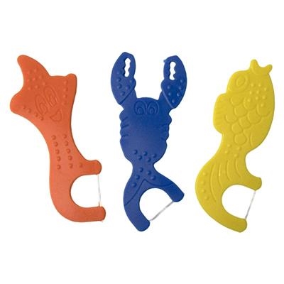Dental City - Sea Animal Shaped Kids Flossers