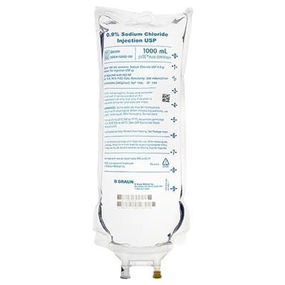 B Braun - Sodium Chloride Injection 0.9% 1000mL