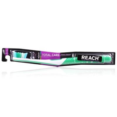 Dr Fresh - Reach Total Care Floss Clean Toothbrush