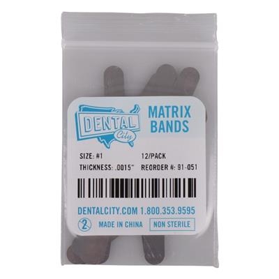 Dental City - Tofflemire Matrix Bands 12/Pack