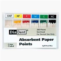 DiaDent - Non-Marked Spillproof Paper Points