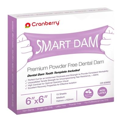 Cranberry - SmartDam Non-Latex Scented Dental Dams