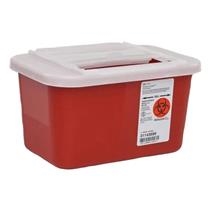 Cardinal Healthcare - Kendall Sharps 1 Gal Red Container w/slide lid Each