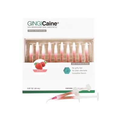 Gingipak - GINGICaine Oral Anesthetic Gel Syringe Kit