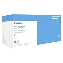 Cranberry - Contour Powder Free Nitrile Exam Gloves