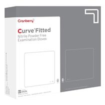 Cranberry - Curve Fitted Powder Free Nitrile Exam Gloves
