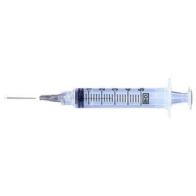 Bd - 5mL Syringe/Needle Combo Luer-Lok Tip