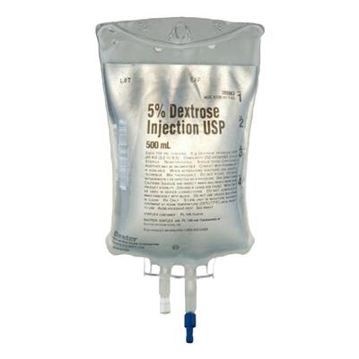 Baxter - Dextrose 5% 500mL Injectable