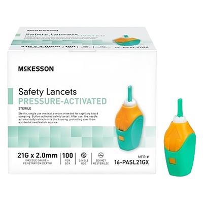 Mckesson - Fixed Depth Safety Lancet