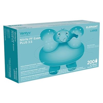 Ventyv - Elephant Nitrile Polymer Coated Violet Gloves 200/Box