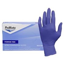 Adenna - ProWorks Blue Nitrile Exam Gloves