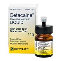 Cetylite - Cetacaine 11gm Liquid Bottle