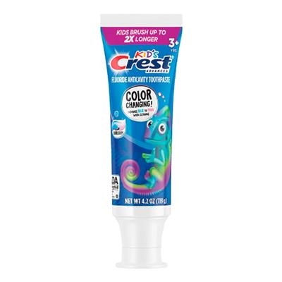 Procter Gamble Kids Crest Color Changing Toothpaste Procter Gamble Kids Crest Color Changing Toothpaste