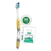 Sunstar - GUM KIT Adult Patient Pack Technique Complete Care Toothbrush Bundle