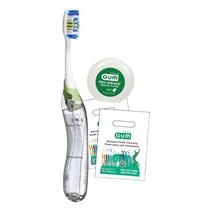 Sunstar - GUM KIT Adult Patient Pack Travel Toothbrush Bundle