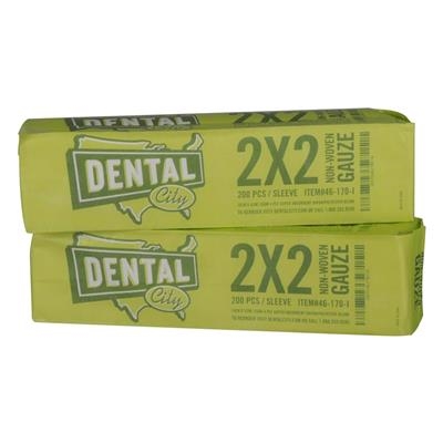 Dental City - 2x2 Non-Woven Gauze 35gm 5000/Case