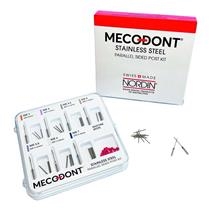 Nordin - Mecodont Parallel Sided Vented Stainless Steel Post Intro-Kit