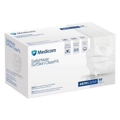 Medicom - SafeMask SofSkin ClearFit Level 3 Earloop Mask