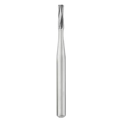 Dental City - Friction Grip Carbide Burs Flat Fissure Plain Cut