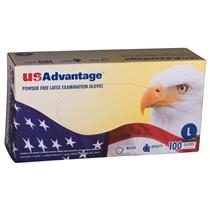 Dental City - USAdvantage Powder Free Latex Exam Gloves