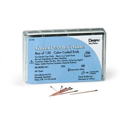 Dentsply Sirona - Color Coded Vial .04 Gutta Percha Points