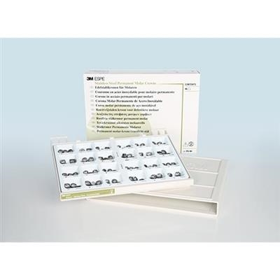 3M - Stainless Steel Permanent Molar Set