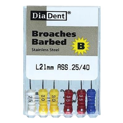 DiaDent - Barbed Broaches