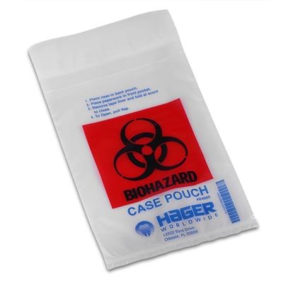 Hager Worldwide - Biohazardous Lab Case Shipping Pouch