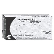 Innovative Healthcare - Nitriderm Ultra White Nitrile Powder Free Exam Gloves
