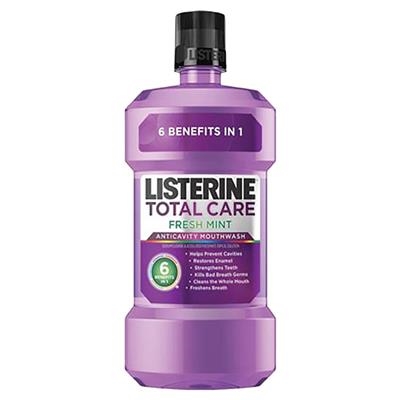J&J Consumer Products - Listerine Total Care FreshMint 1 Liter 6/Cs