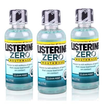 Kenvue Oral - Listerine Zero Mouthwash Clean Mint 3.2oz 24/Case