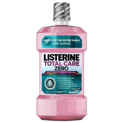 Kenvue Oral - Listerine Total Care Zero 1 Liter 6/Case