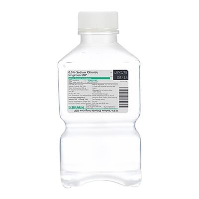 B Braun - Sodium Chloride .9% 1000mL Bottle For Irrigation