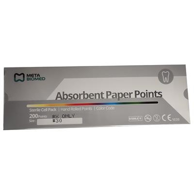Meta Biomed - Absorbent Paper Points ISO Cell Pack