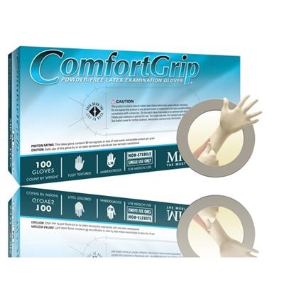 Ansell - Microflex ComfortGrip Powder Free Latex Exam Gloves