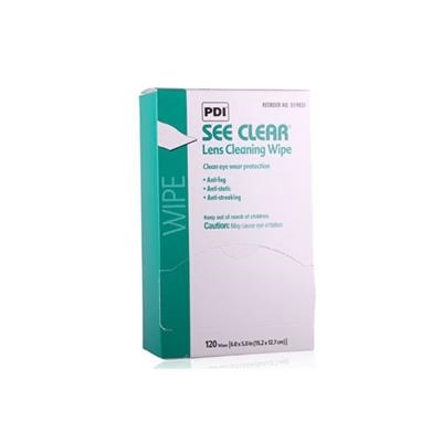 See Clear Eye Glass Cleaning Wipes, Eyeglass Wipes, PDI D25431