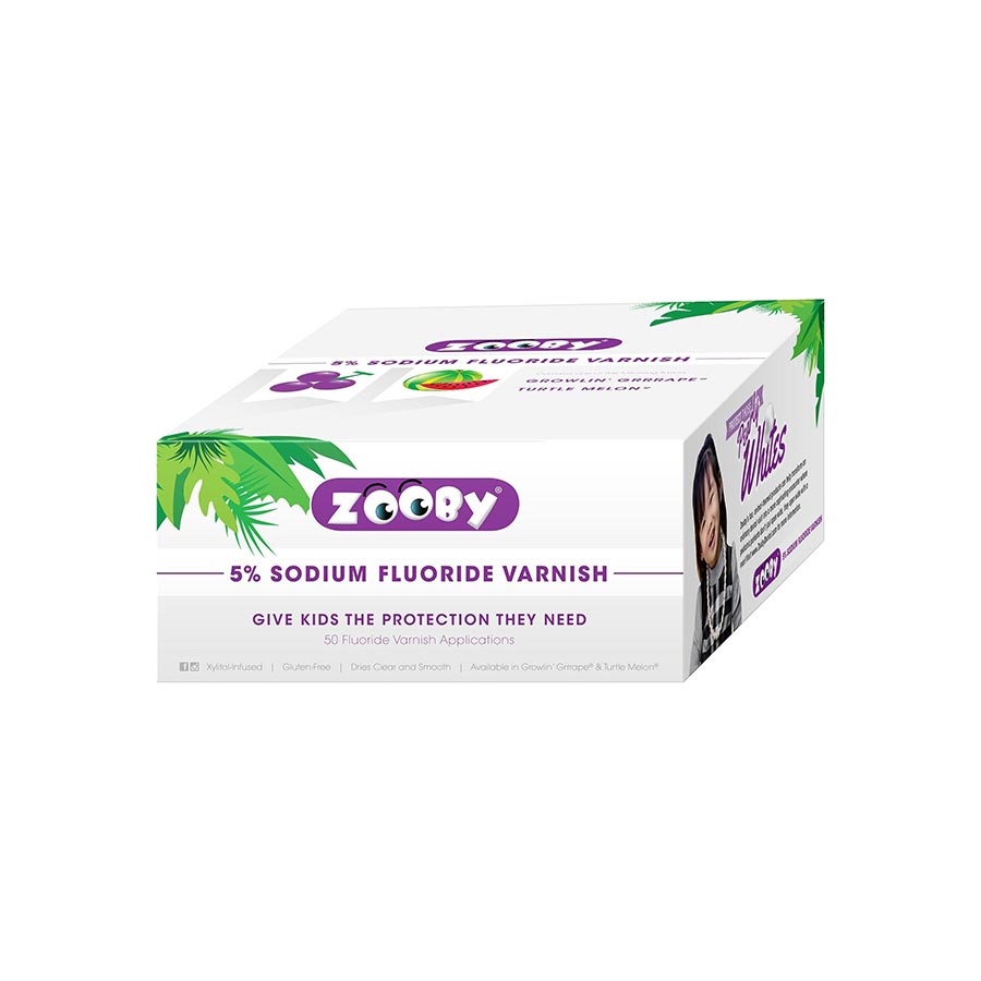 Young Zooby 5 Sodium Fluoride Varnish