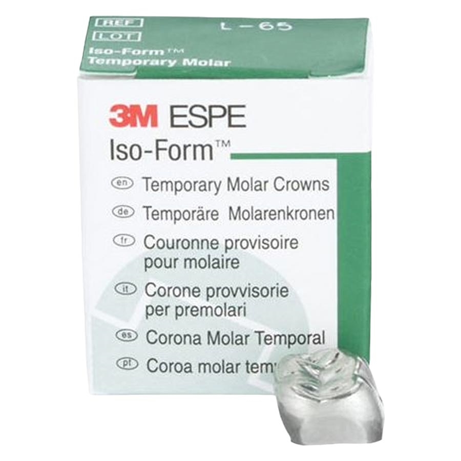 3M - Iso-Form 1st Temporary Molar Crowns